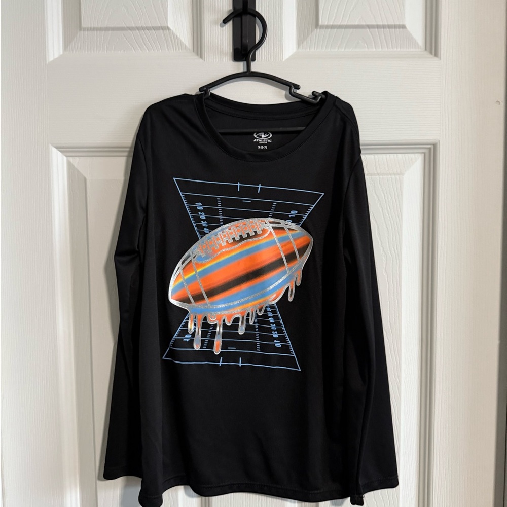 Athletic Works Black Crew Neck Shirt